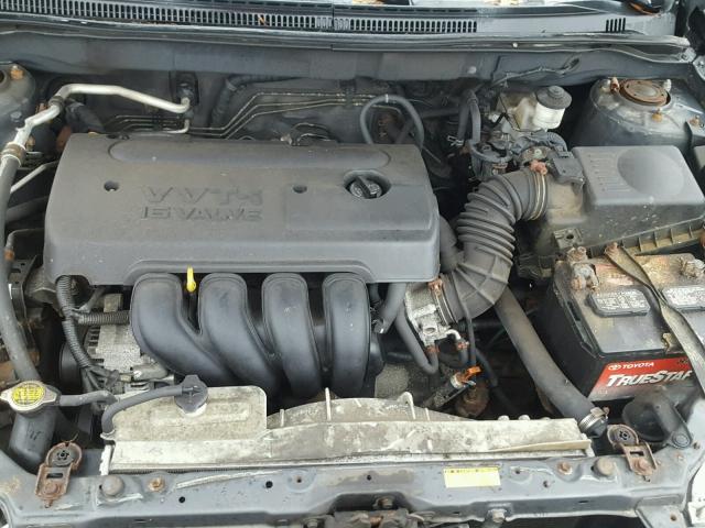 2T1BR32E76C607729 - 2006 TOYOTA COROLLA CE GRAY photo 7