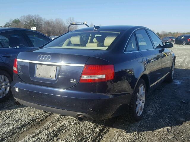 WAUDG74F75N064337 - 2005 AUDI A6 3.2 QUA BLACK photo 4