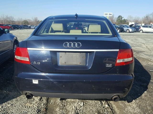 WAUDG74F75N064337 - 2005 AUDI A6 3.2 QUA BLACK photo 9