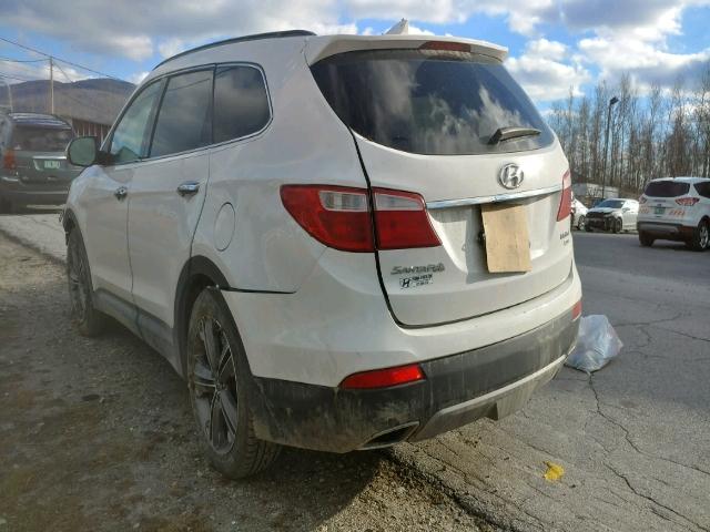 KM8SRDHF5DU025078 - 2013 HYUNDAI SANTA FE L WHITE photo 3