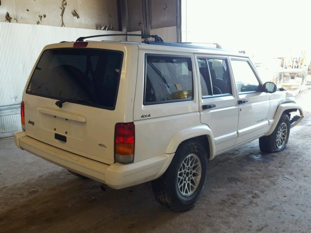 1J4FJ78S8WL161834 - 1998 JEEP CHEROKEE L WHITE photo 4