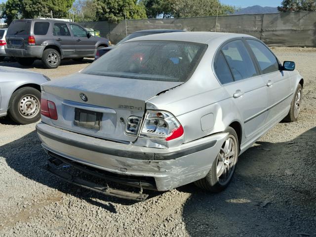 WBAAV53451JR80092 - 2001 BMW 330 I SILVER photo 4