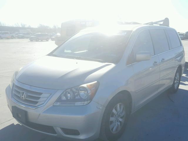 5FNRL38758B404586 - 2008 HONDA ODYSSEY EX SILVER photo 2
