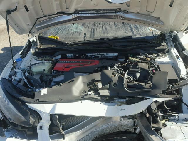 SHHFK8G74JU202847 - 2018 HONDA CIVIC TYPE WHITE photo 7