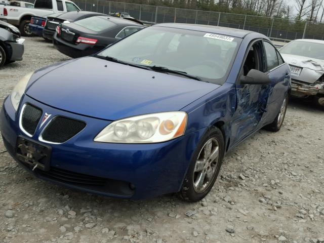 1G2ZH558264162536 - 2006 PONTIAC G6 GT BLUE photo 2