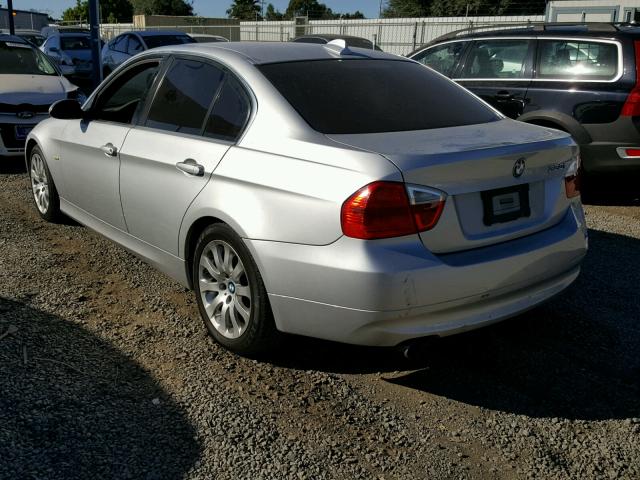 WBAVB33596KS37511 - 2006 BMW 330 I SILVER photo 3