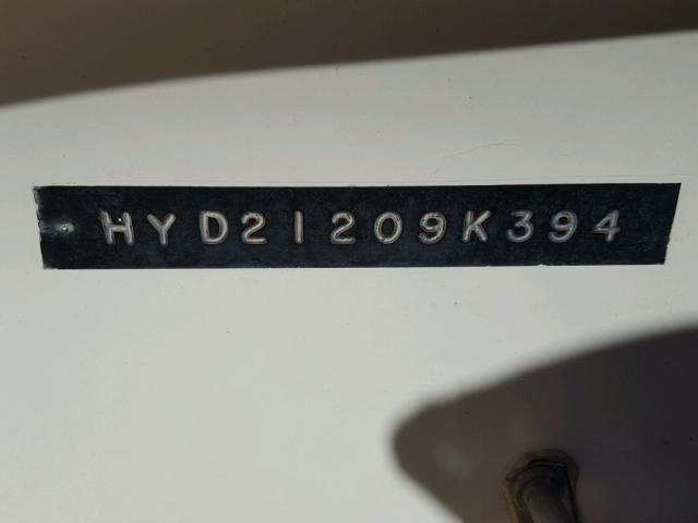 HYD21209K394 - 1994 HYDC BOAT TWO TONE photo 10