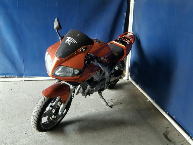 JS1VP53A832104452 - 2003 SUZUKI SV650 ORANGE photo 2