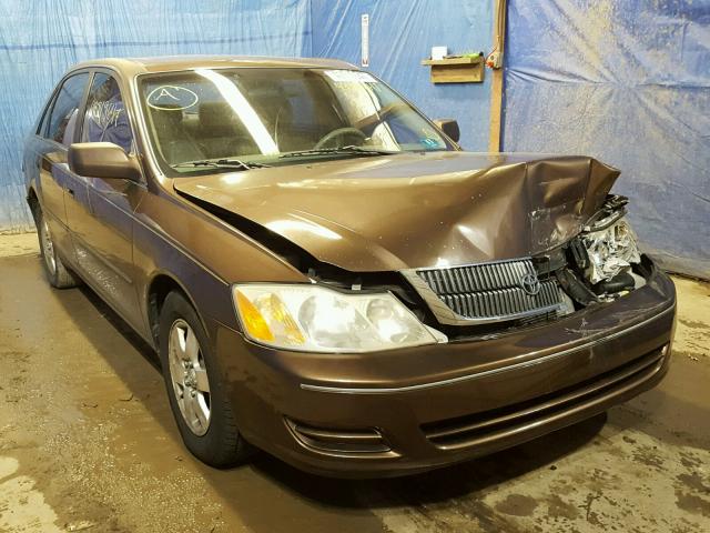 4T1BF28B1YU004518 - 2000 TOYOTA AVALON XL BROWN photo 1