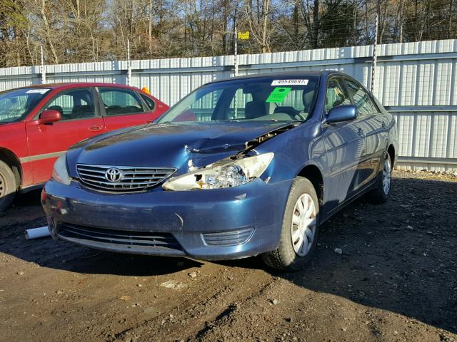 4T1BE30K86U152702 - 2006 TOYOTA CAMRY LE BLUE photo 2