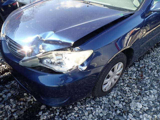 4T1BE30K86U152702 - 2006 TOYOTA CAMRY LE BLUE photo 9