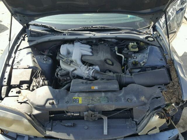 1LNHM86S94Y630360 - 2004 LINCOLN LS BLUE photo 7