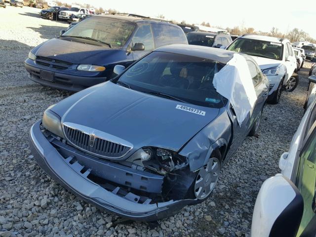1LNHM86S94Y630360 - 2004 LINCOLN LS BLUE photo 9