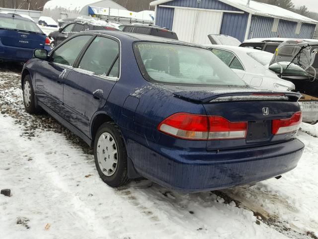 1HGCG66562A153009 - 2002 HONDA ACCORD LX BLUE photo 3