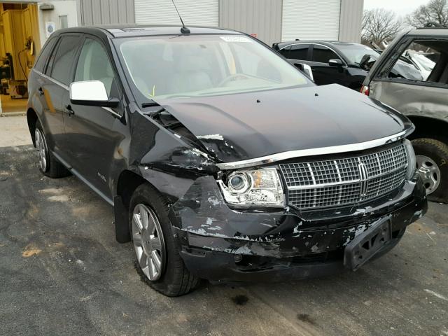 2LMDU88C37BJ21066 - 2007 LINCOLN MKX BLACK photo 1