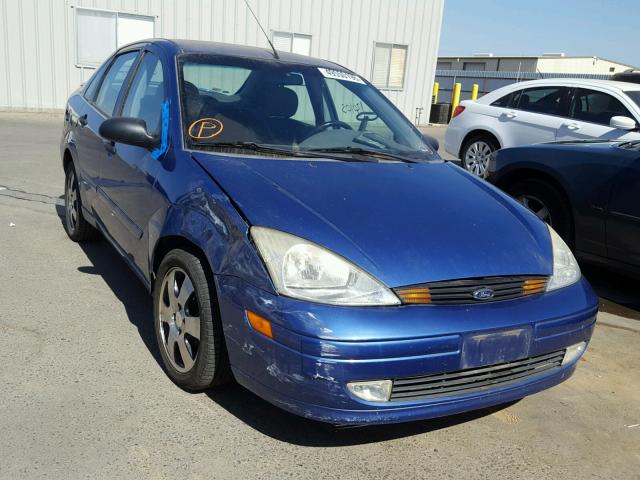 1FAFP38322W207324 - 2002 FORD FOCUS ZTS BLUE photo 1