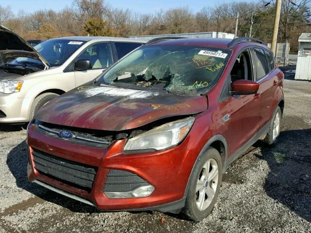 1FMCU9GX1EUB03903 - 2014 FORD ESCAPE SE RED photo 2