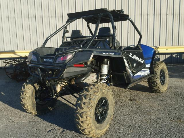 4UF16MPV7GT310336 - 2016 ARCTIC CAT WILDCAT BLUE photo 4