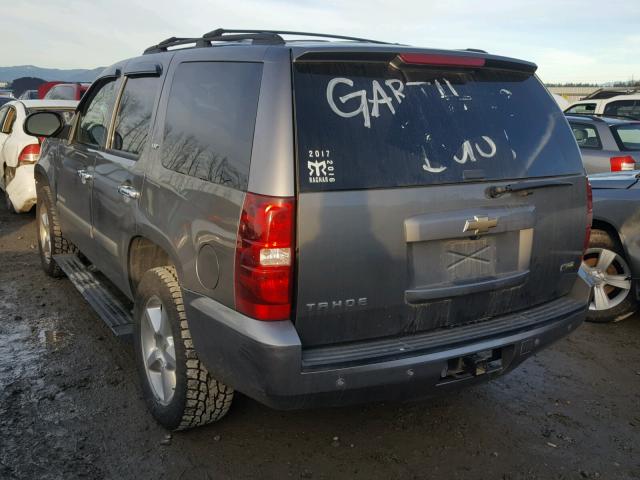 1GNFK13087J383414 - 2007 CHEVROLET TAHOE K150 CHARCOAL photo 3