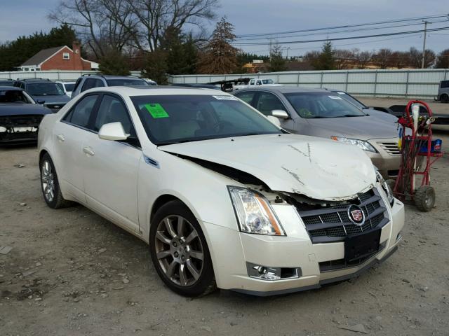 1G6DT57VX80197376 - 2008 CADILLAC CTS HI FEA CREAM photo 1