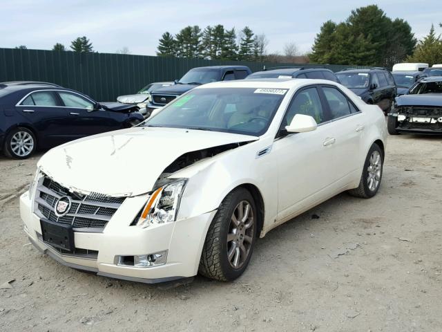 1G6DT57VX80197376 - 2008 CADILLAC CTS HI FEA CREAM photo 2