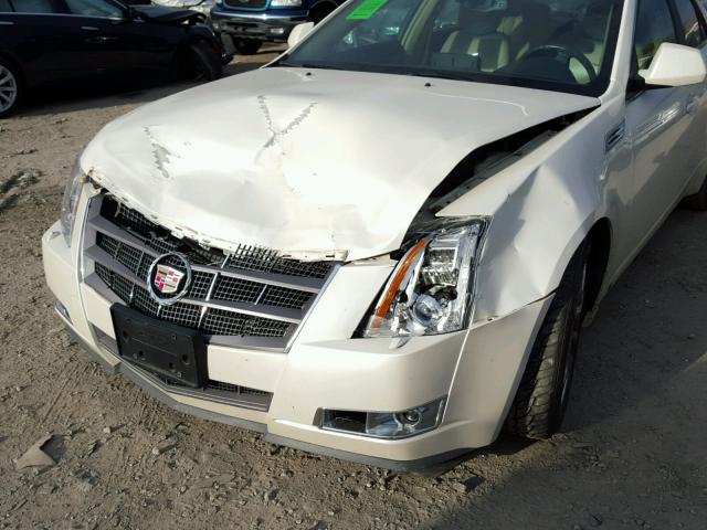 1G6DT57VX80197376 - 2008 CADILLAC CTS HI FEA CREAM photo 9