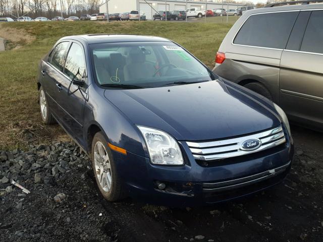 3FAHP08156R125215 - 2006 FORD FUSION SEL BLUE photo 1