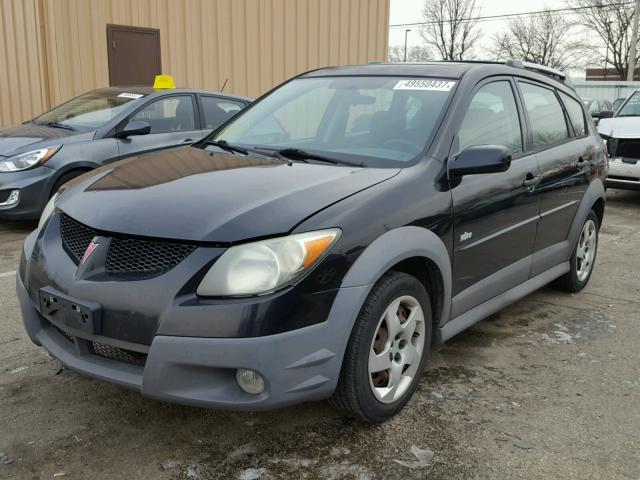 5Y2SL62894Z400419 - 2004 PONTIAC VIBE BLACK photo 2