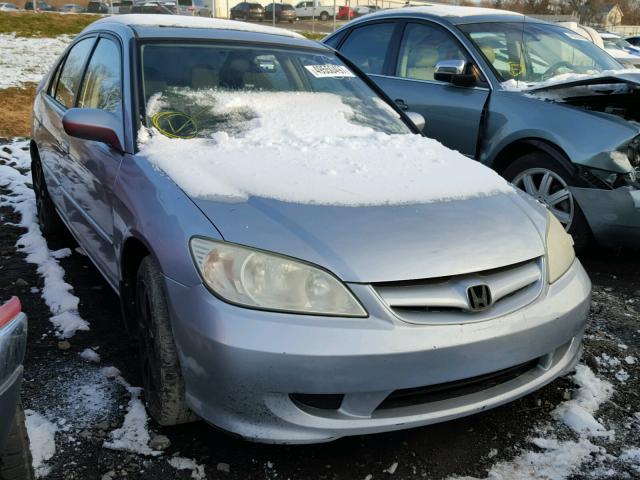 2HGES26784H562425 - 2004 HONDA CIVIC EX SILVER photo 1