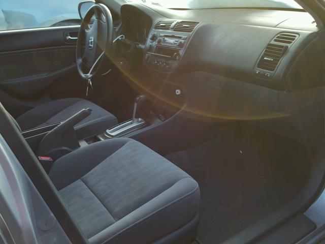 2HGES26784H562425 - 2004 HONDA CIVIC EX 银色 照片 5
