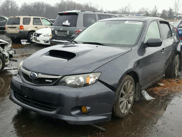 JF1GH76609G821850 - 2009 SUBARU IMPREZA WR GRAY photo 2