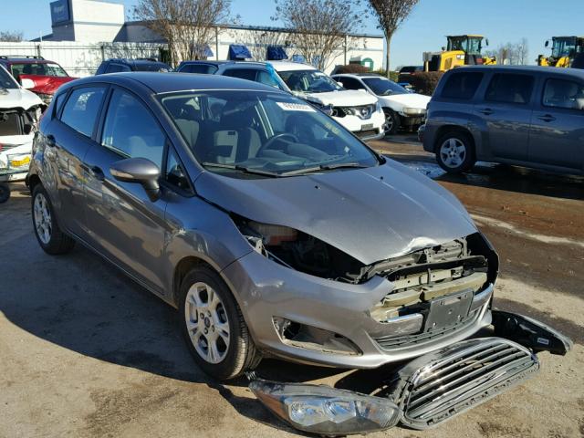 3FADP4EJ5EM134101 - 2014 FORD FIESTA SE GRAY photo 1