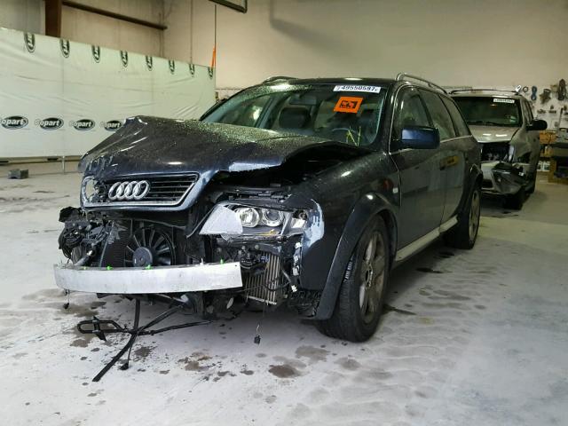 WA1YD64B84N035216 - 2004 AUDI ALLROAD BLUE photo 2