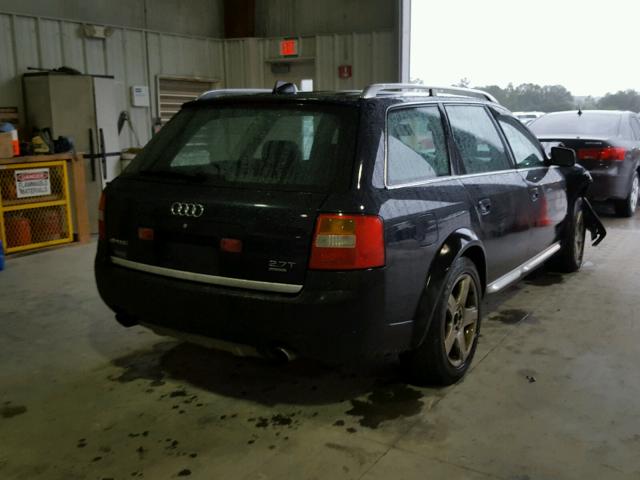 WA1YD64B84N035216 - 2004 AUDI ALLROAD BLUE photo 4