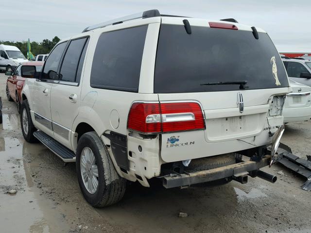 5LMFU27547LJ17352 - 2007 LINCOLN NAVIGATOR 白色 照片 3