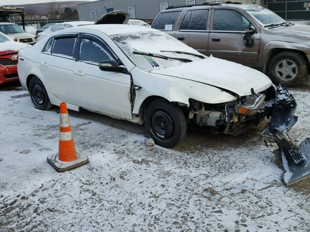 19UUA66245A063132 - 2005 ACURA TL WHITE photo 1