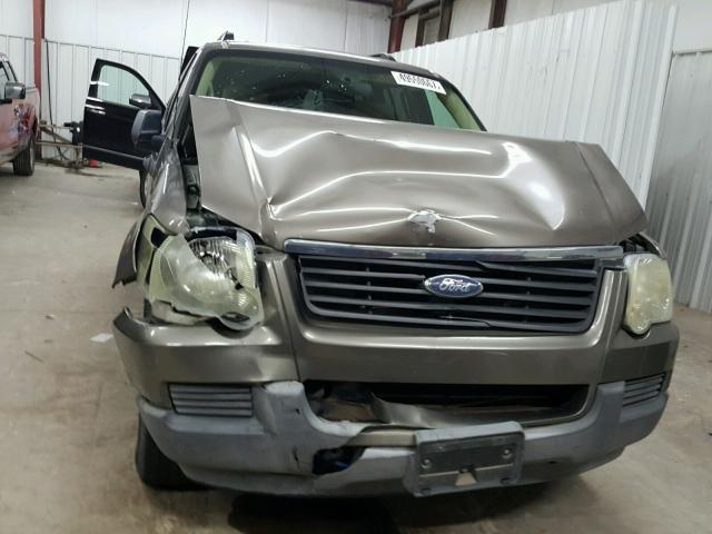 1FMEU62E56UA01101 - 2006 FORD EXPLORER X GREEN photo 7