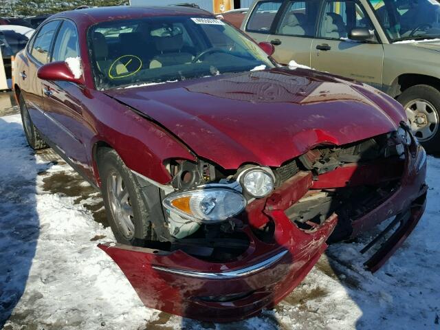 2G4WC582891146745 - 2009 BUICK LACROSSE C MAROON photo 1