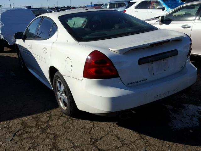 2G2WP522441338422 - 2004 PONTIAC GRAND PRIX WHITE photo 3