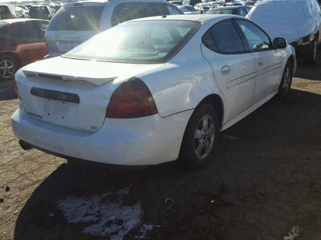 2G2WP522441338422 - 2004 PONTIAC GRAND PRIX WHITE photo 4