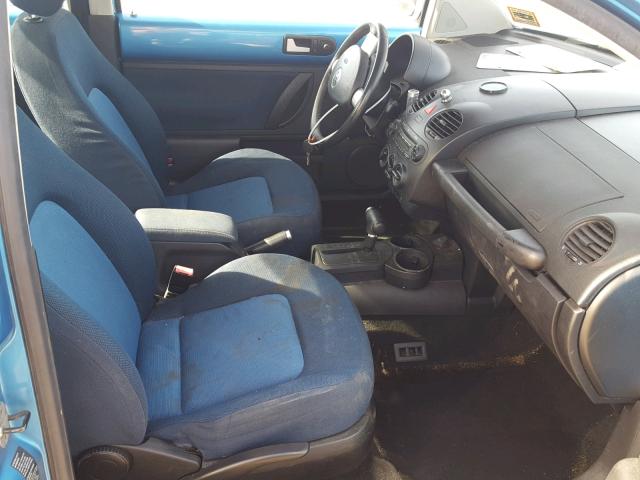 3VWGK31C94M421122 - 2004 VOLKSWAGEN NEW BEETLE 蓝色 照片 5