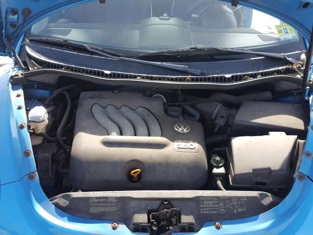 3VWGK31C94M421122 - 2004 VOLKSWAGEN NEW BEETLE 蓝色 照片 7