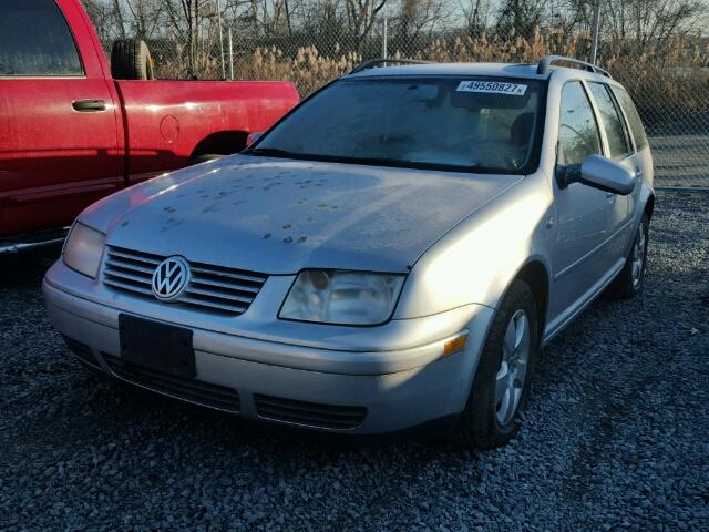 WVWSL61J94W157832 - 2004 VOLKSWAGEN JETTA GLS GRAY photo 2