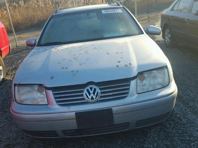 WVWSL61J94W157832 - 2004 VOLKSWAGEN JETTA GLS GRAY photo 9