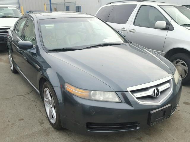 19UUA66244A021882 - 2004 ACURA TL GREEN photo 1