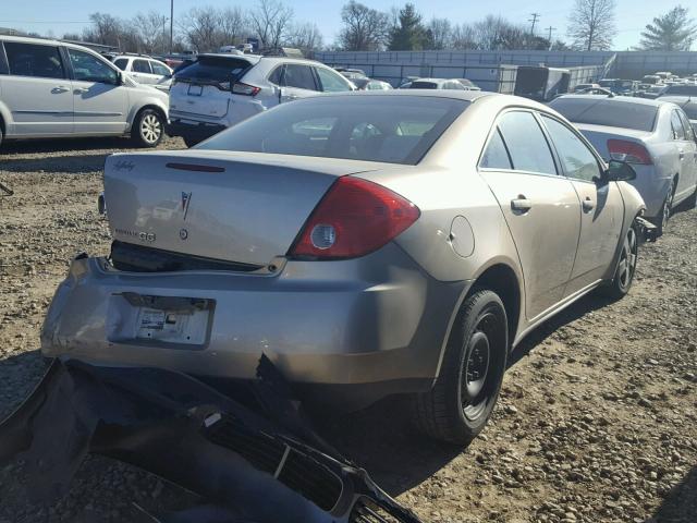 1G2ZF57BX84148708 - 2008 PONTIAC G6 VALUE L GOLD photo 4