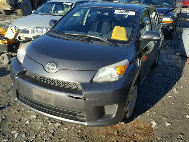 JTKKU10408J032242 - 2008 TOYOTA SCION XD GRAY photo 2