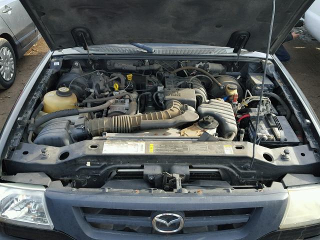 4F4YR12D62TM07652 - 2002 MAZDA B2300 BLACK photo 7