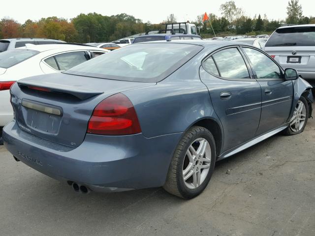 2G2WR554971143685 - 2007 PONTIAC GRAND PRIX BLUE photo 4