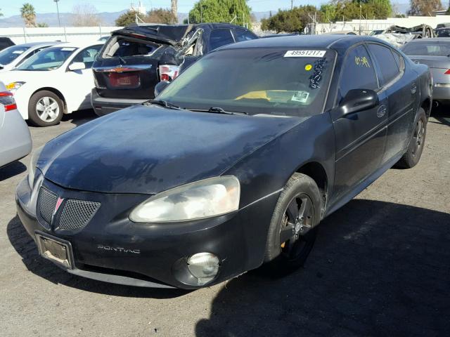 2G2WP522X51319360 - 2005 PONTIAC GRAND PRIX BLACK photo 2